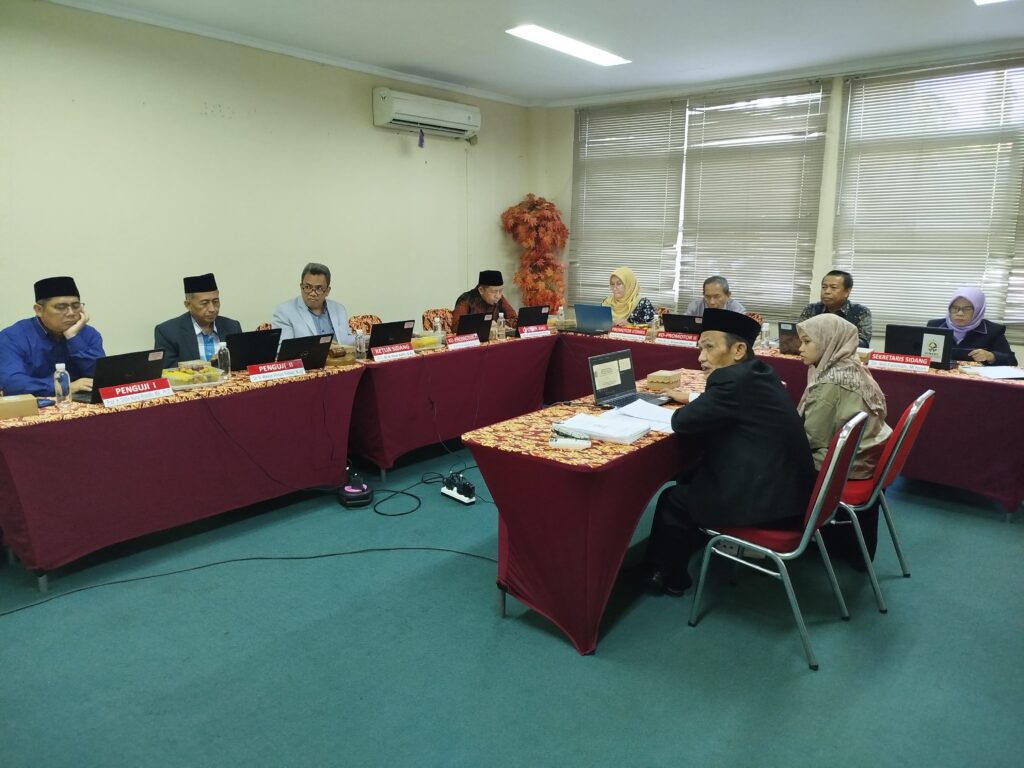 SIDANG TERTUTUP GEL. XX PROGRAM DOKTOR PROGRAM STUDI PENDIDIKAN AGAMA ISLAM PASCASARJANA UIN SIBER SYEKH NURJATI CIREBON