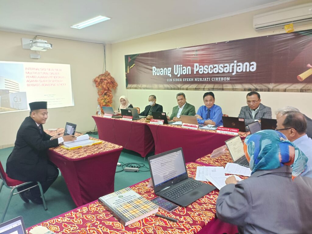SIDANG TERTUTUP GEL. XX PROGRAM DOKTOR PROGRAM STUDI PENDIDIKAN AGAMA ISLAM PASCASARJANA UIN SIBER SYEKH NURJATI CIREBON
