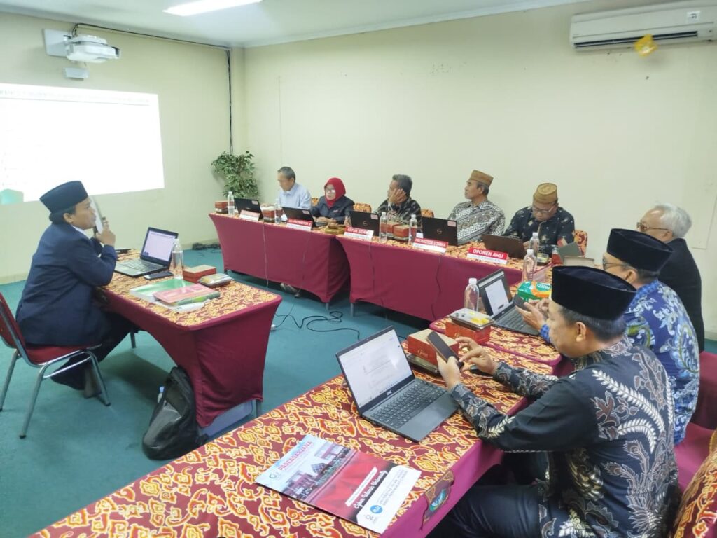 SIDANG TERTUTUP GEL. XXIV PROGRAM DOKTOR PROGRAM STUDI PENDIDIKAN AGAMA ISLAM PASCASARJANA UIN SIBER SYEKH NURJATI CIREBON