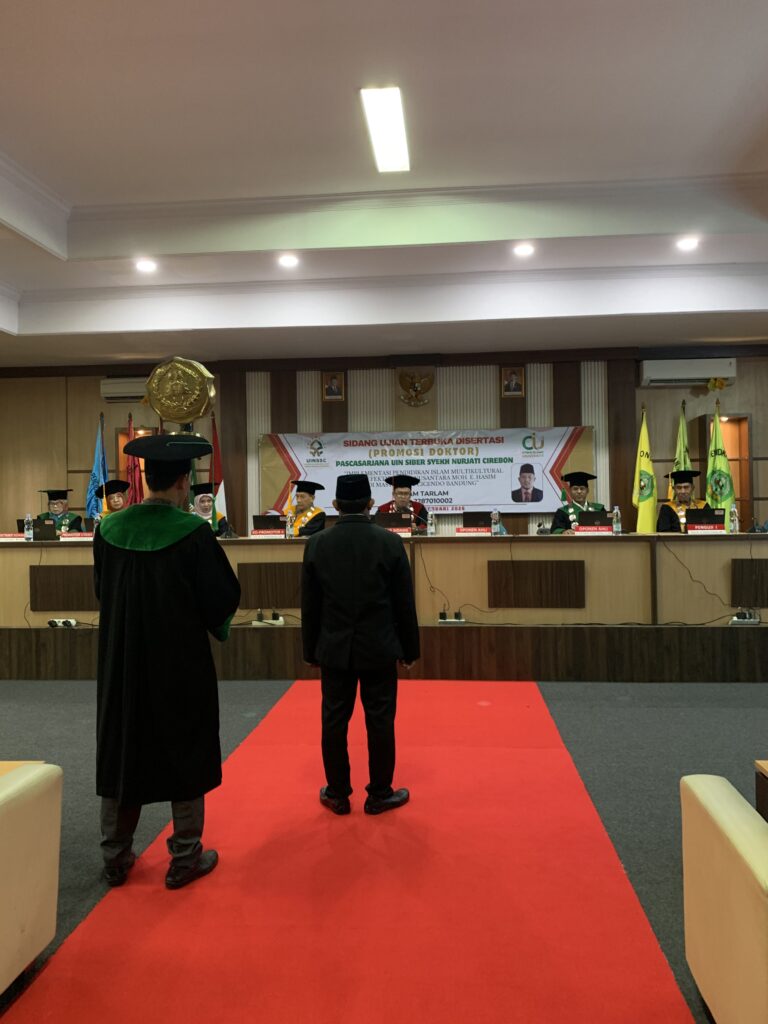 Pascasarjana UIN Siber Syekh Nurjati Cirebon Gelar Sidang Terbuka: Alam Tarlam Angkat Isu Pendidikan Multikultural Berbasis Tafsir Nusantara