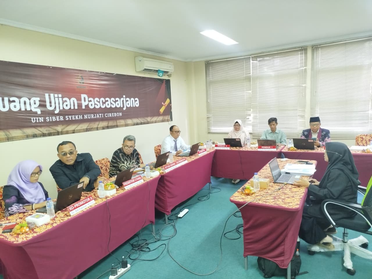 UIN Siber Syekh Nurjati Cirebon Gelar Sidang Ujian Tertutup Disertasi Doktor Pendidikan Agama Islam