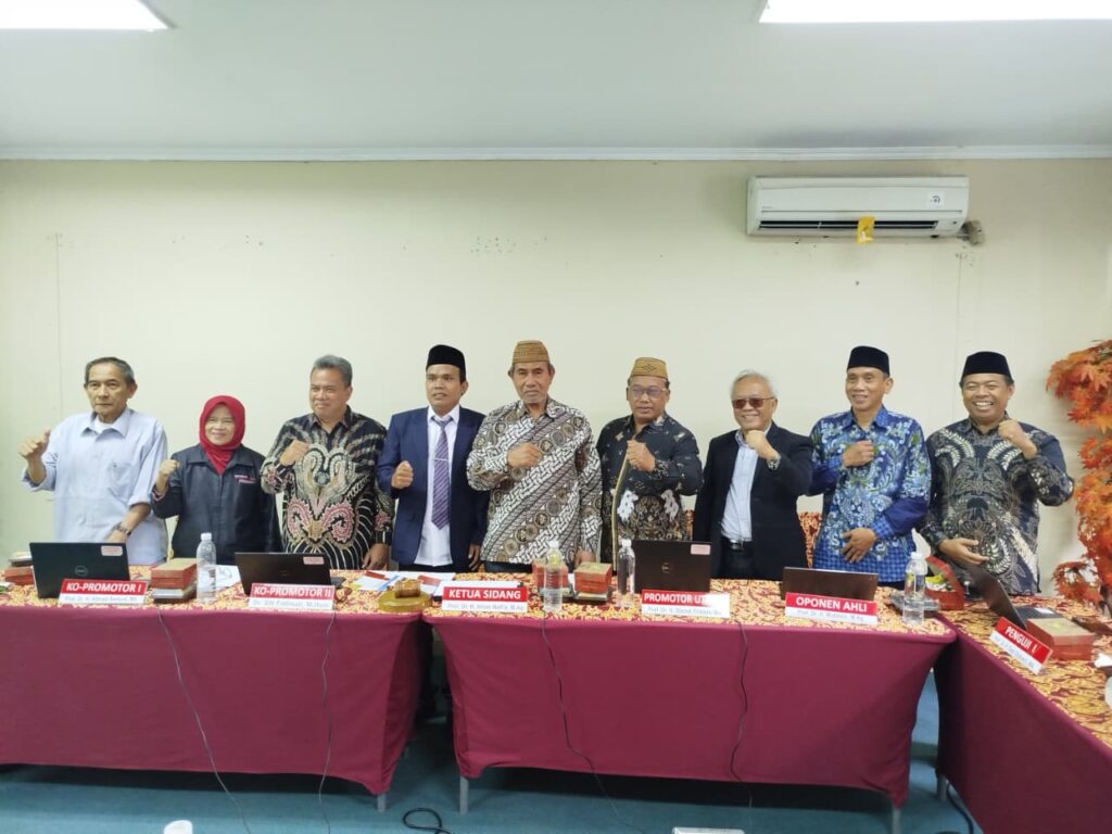SIDANG TERTUTUP GEL. XXIV PROGRAM DOKTOR PROGRAM STUDI PENDIDIKAN AGAMA ISLAM PASCASARJANA UIN SIBER SYEKH NURJATI CIREBON